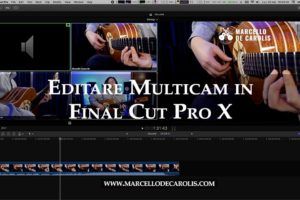 editare multicam Final Cut Pro x