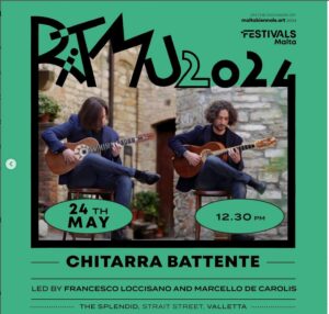 Ritmo festival 2024 masterclass chitarra battente
